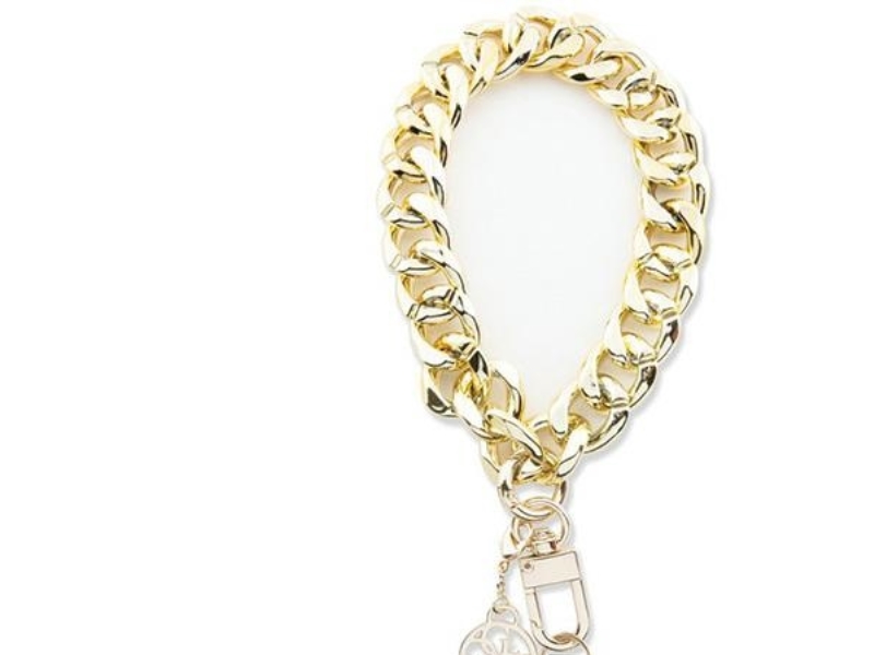 Guess Guoucbmc4md Universelles Großes Handband Gold 4G Charm