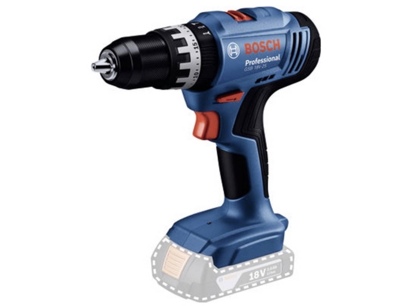 Bosch GSB 18V-25 bulk batteridrevet slagboremaskine - SOLO