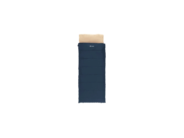 Outwell Contour Lux Deep Mėlyna | Sleeping Bag | 220 x 85 cm | -19 to 15 °C | Right Zipper
