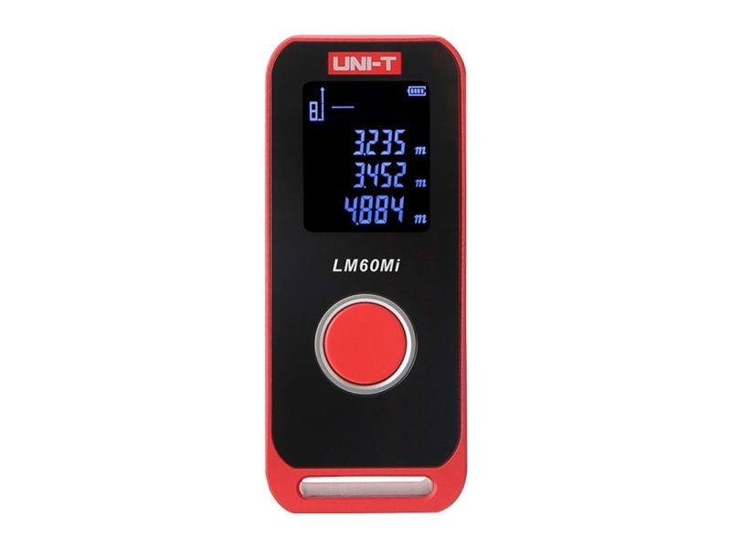 Įkraunamas Lazerinis Atstumo Matuoklis, 60M Lcd Li-Ion , Type-C, Uni-T