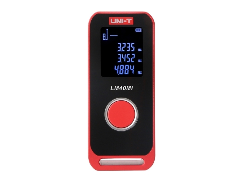Laser-Entfernungsmesser 40 M Lcd Li-Ion, Type-C, Uni-T