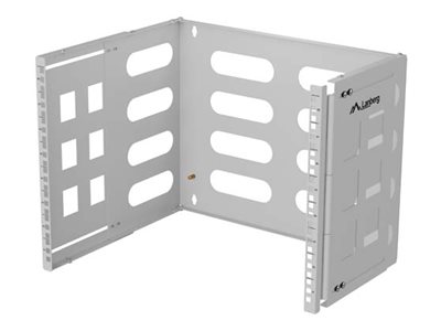 Lanberg - Konsol For Rack - 497 X 400/240 - Vægmonterbar - Grå, Ral7035 - 8U - 19"