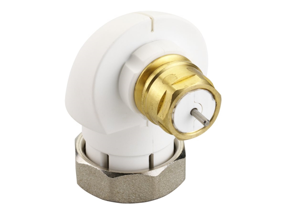 Danfoss - Valve adapter - vinklad | Ventilation & Klimat - Uppvärmning - Värmekontroll och termostater | GameStuff
