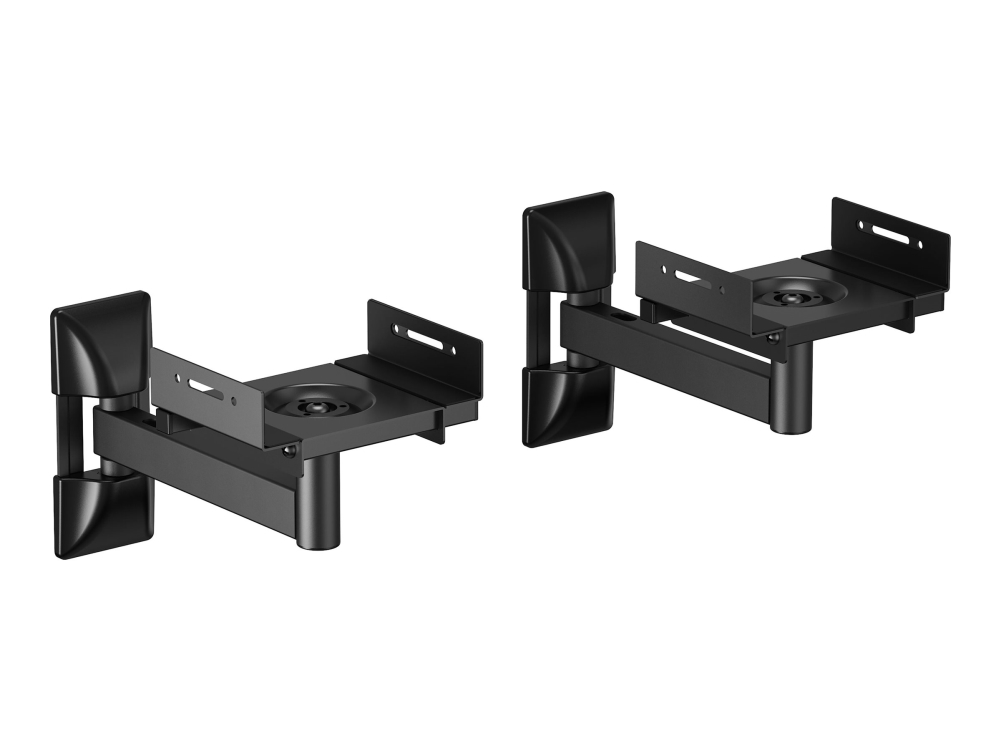 Deltaco Arm-601, Wand, 25 Kg, Schwarz, -10 - 10°, 180°, 10°