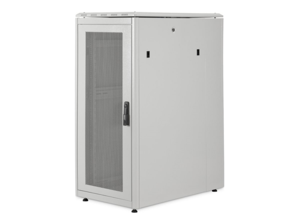 Digitus Unique Server-N Series - Rack Kabinet - 600 X 1000 Mm (Wxd) - Ral 7035, Grå - 26U - 19"