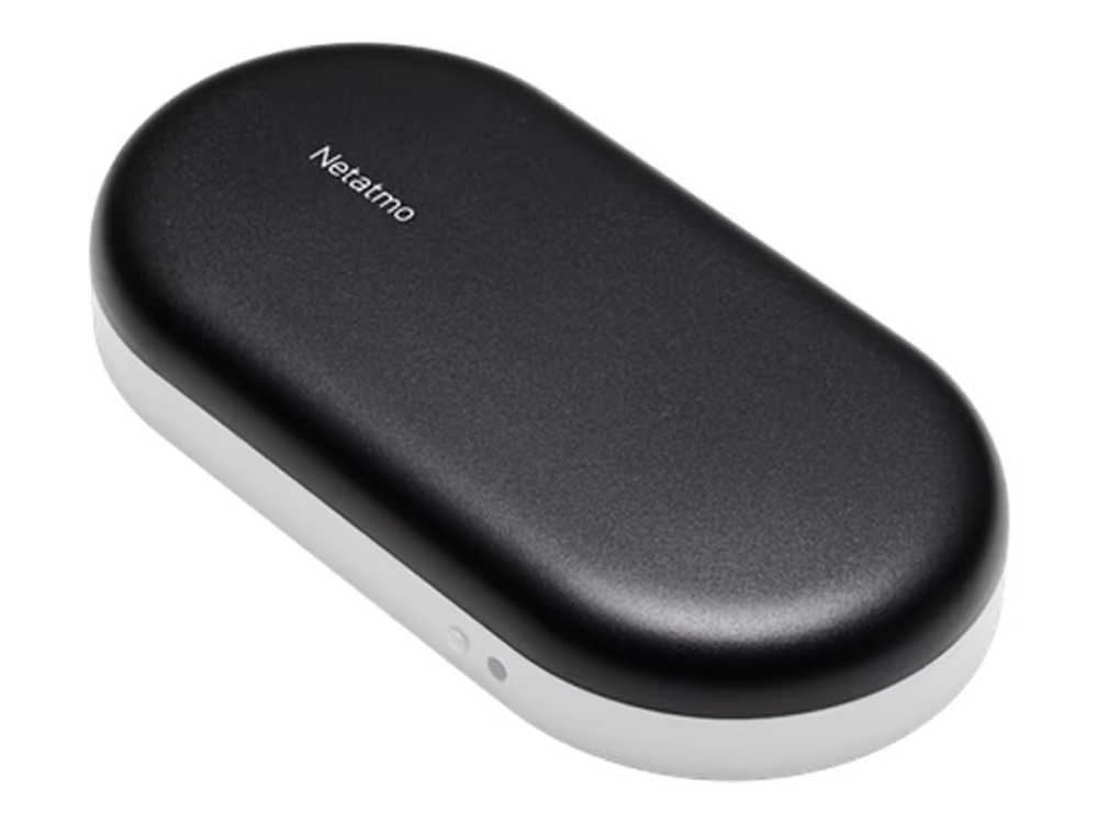 Netatmo - Klimaanlæg-controller - trådløs - 802.11b/g/n - 2.4 Ghz - sort, hvid