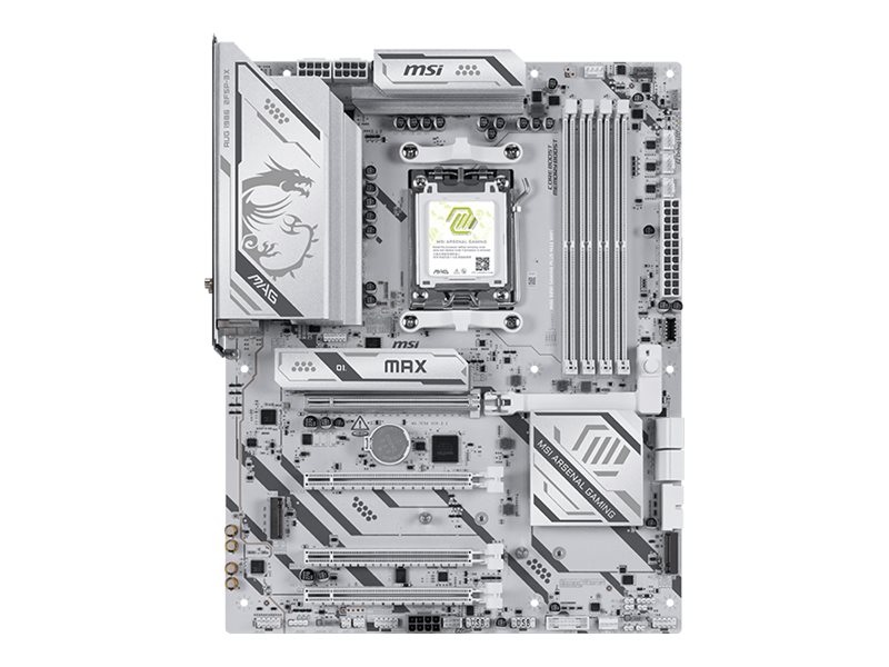 Msi Mag B850 Gaming Plus Max Wifi, Amd, Sockel Am5, Amd Ryzen 7000 Series, Amd Ryzen 8000 Series, Amd Ryzen 9000 Series, Sockel Am5, Ddr5-Sdram, 256
