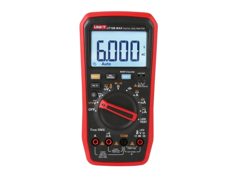 UNI-T Uni-T True RMS UT18B MAX digitalt multimeter