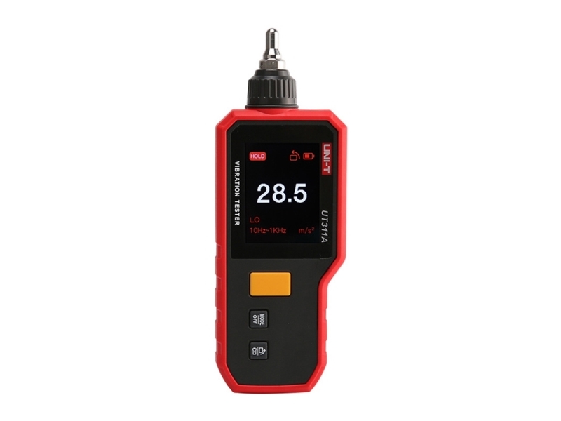Matuoklis - Uni-T UT311A Vibracijos Testeriai, Pagreitis, Greitis, Poslinkis, Juoda