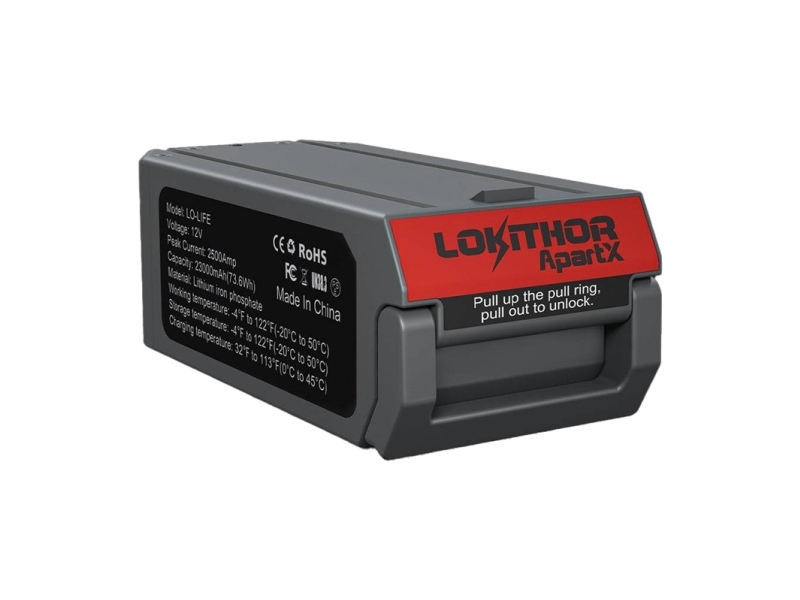 ApartX LO-LIFE 2500A 51,2Wh batteri