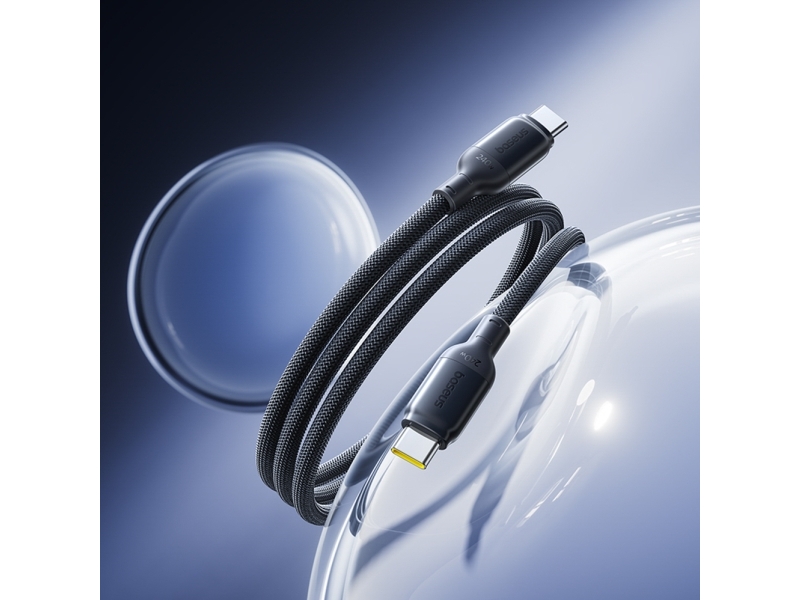 Baseus Picogo Schnelllade-Kabel 240W Usb-C Auf Usb-C 1 M - Schwarz