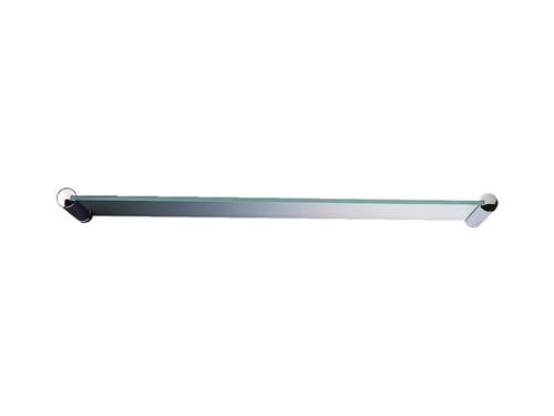 Damixa glas hylde 62 cm krom