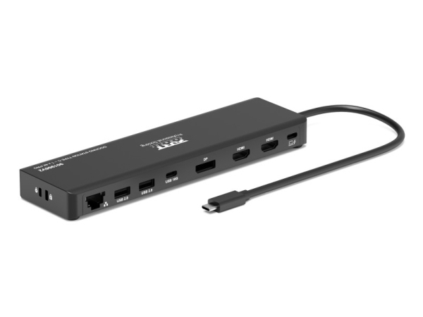 Port Designs Port Connect Mobile Dockingstation 1 X 4K Usb-C 9 Geräte 100 W, Usb Typ-C, Displayport, Hdmi, Rj-45, Usb 3.2 Gen 2 (3.1 Gen 2) Type-C, U