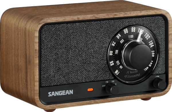 Wr-8 Am/Fm/Bluetooth-Radio Vintage Walnuss