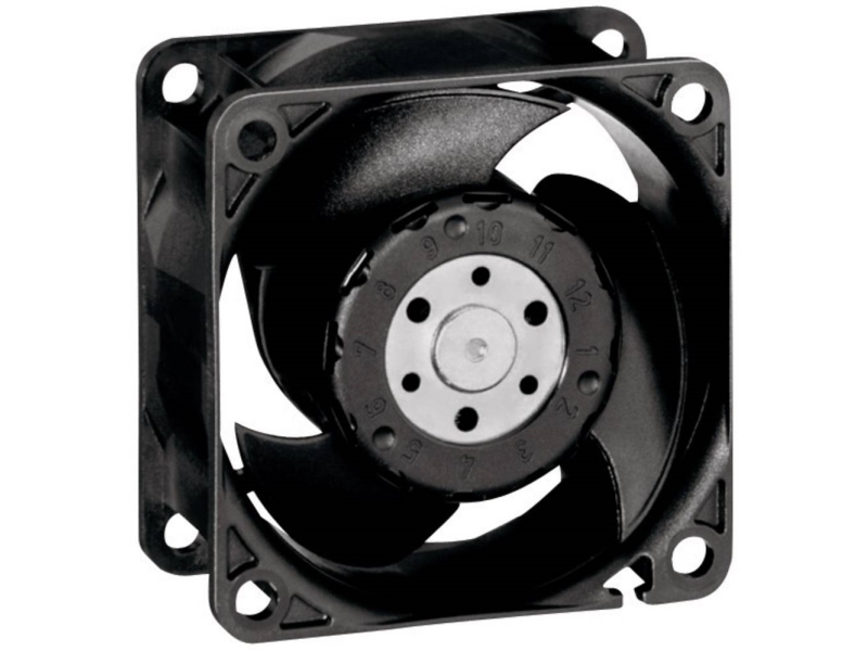 EBM PAPST axialfläkt 12 V 132 m³/h (B x H x D) 8 x 8 x 3,8 cm 8212 JN | Ventilation & Klimat - Ventilation - Övriga | GameStuff