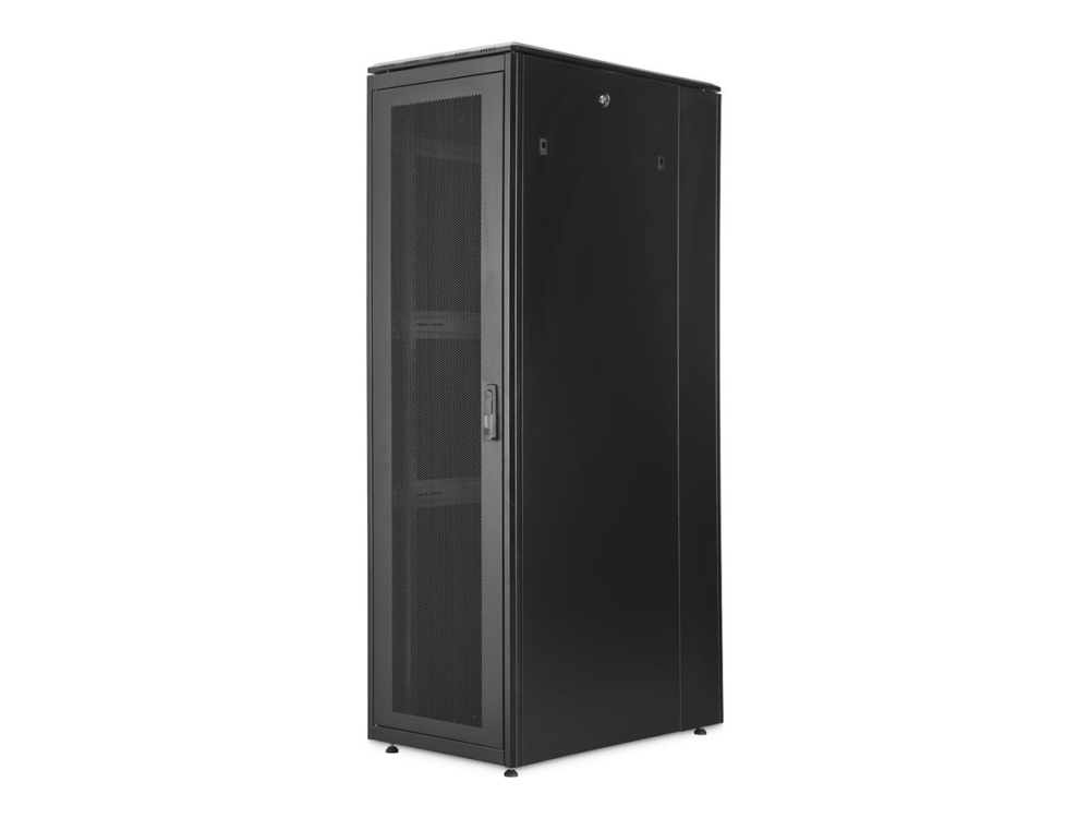 Digitus Unique Server-N Series - Rack Kabinet - 600 X 1000 Mm (Wxd) - Sort, Ral 9005 - 42U - 19"