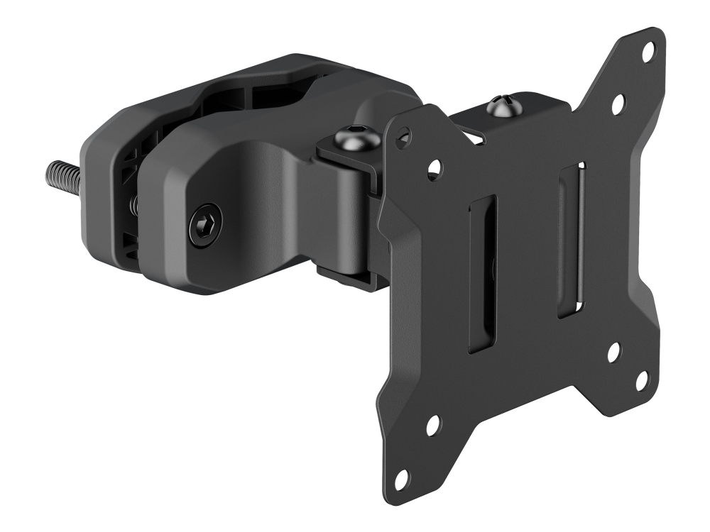 Deltaco Arm-0304-B, 75 X 75 Mm, 100 X 100 Mm, -30 - 30°, 180°, Stahl, Kunststoff, Schwarz