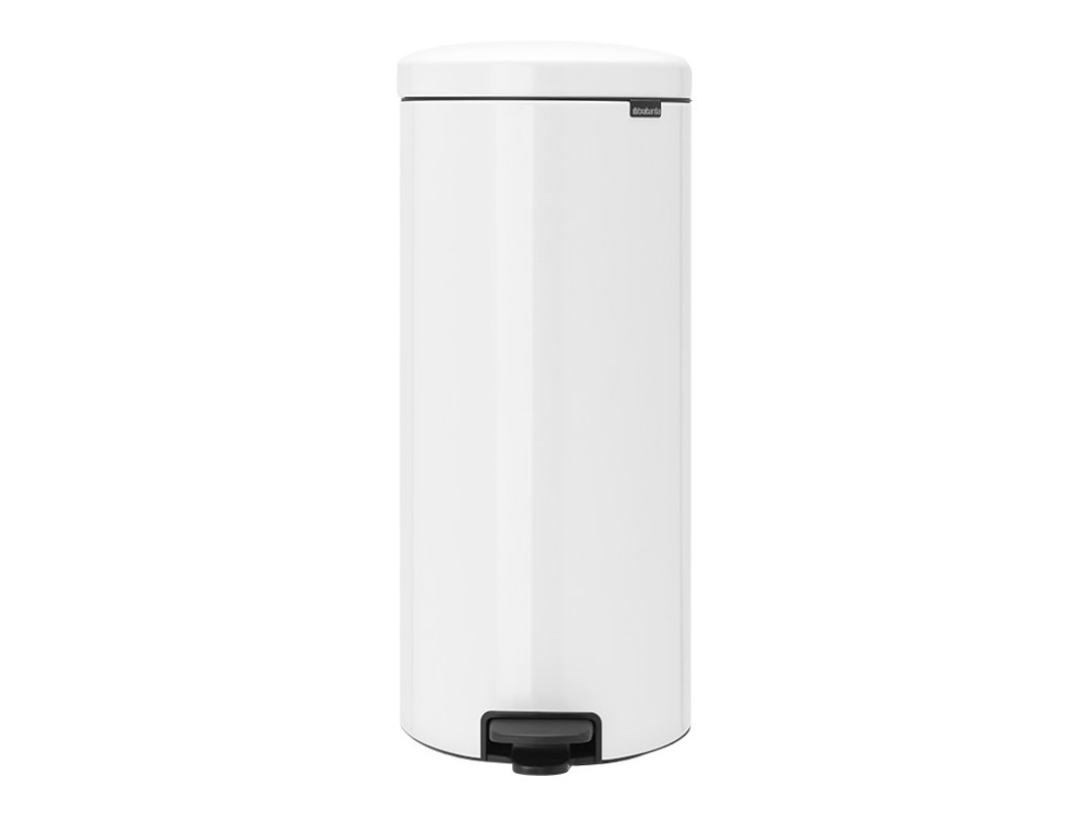 Brabantia newIcon - Soptunna - fliplock - 30 L - fotpedal - vit | Köksutrustning - Hushålls tillbehör - Sopsortering | GameStuff