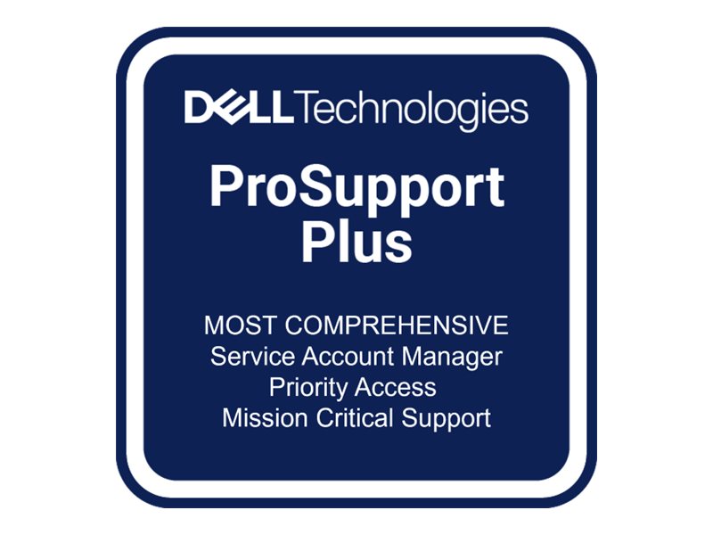 Dell Uppgradera från 3 År Next Business Day till 3 År ProSupport Plus 4H Mission Critical - Utökat serviceavtal - material och tillverkning (för servrar) - 3 år - på platsen - 24x7 - svarstid: 4 h - för PowerEdge R7615 | Datortillbehör - Service - förpackningar | GameStuff
