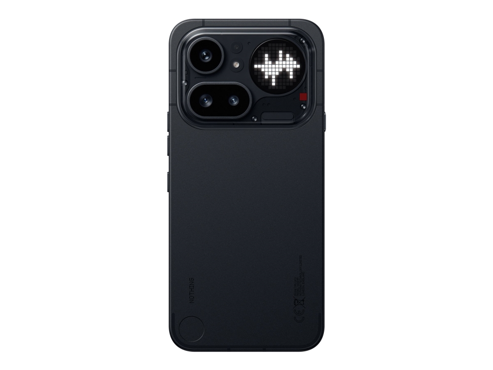 Nothing Phone (4a) Pro – 5G smartphone – dual-SIM – RAM 8 GB / Intern hukommelse 128 GB – OLED-skærm – 6.83 – 2800 x 1260 pixels (144 Hz) – 3x bagkamera 50 MP, 50 MP – front camera 32 MP – sort