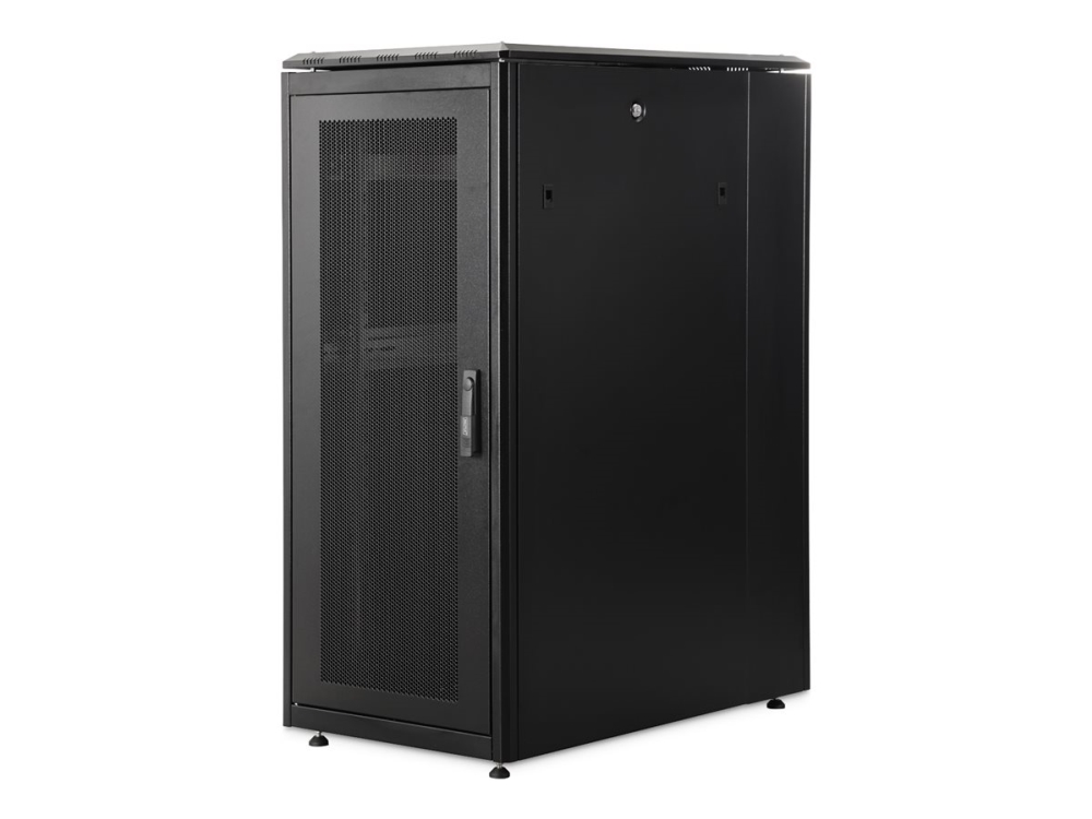 Digitus Unique Server-N Series - Rack Kabinet - 600 X 1000 Mm (Wxd) - Ral 9005, Sort - 26U - 19"