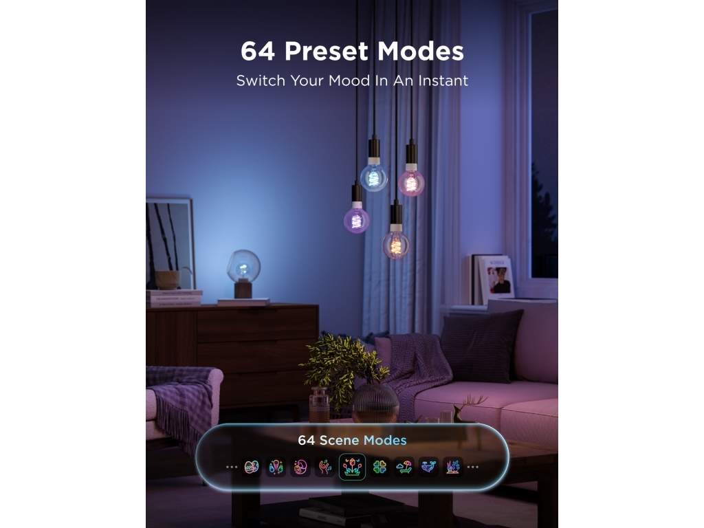 Govee E27 Smart Edison G80 Bulb 500lm