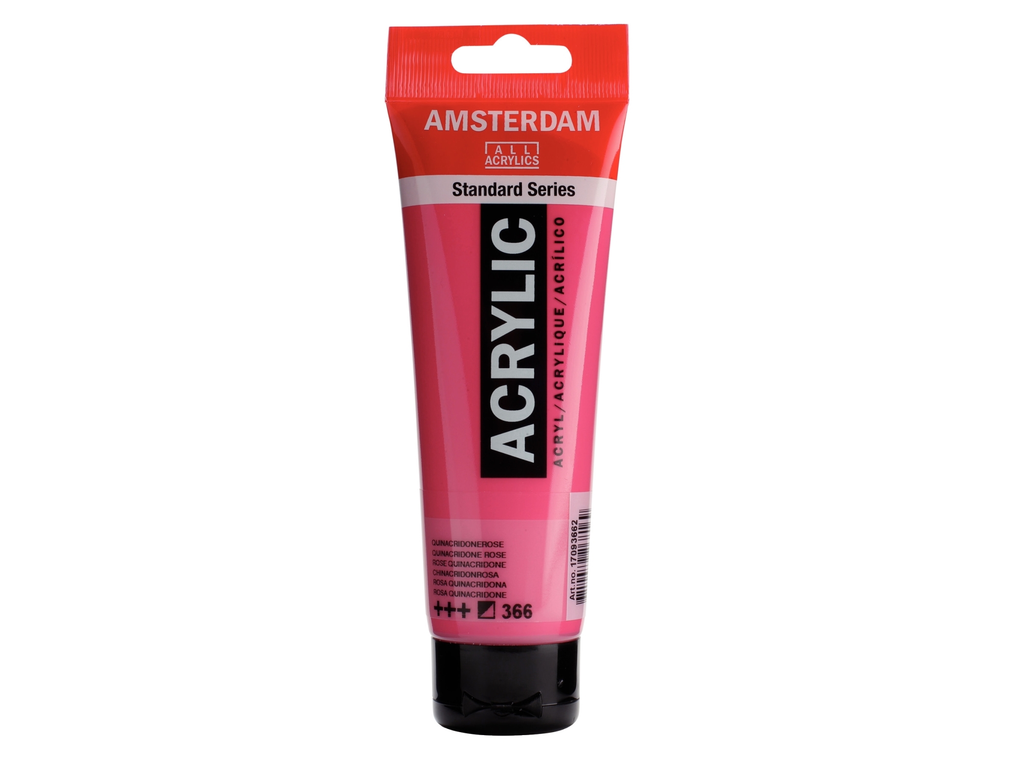 Amsterdam Standard Series akrylfärg Quinacridone Rose 366 | Skola & Hobby - Konstmaterial - Akryl & Akvareller | GameStuff
