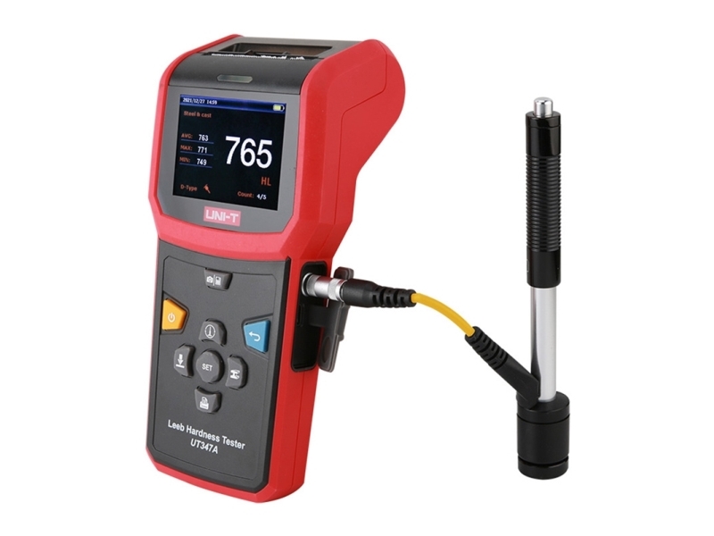 Matuoklis - Uni-T Ut347a Leeb Kietumo Matuoklis Su Bluetooth, 900 Duomenų Rinkiniai, Pilka