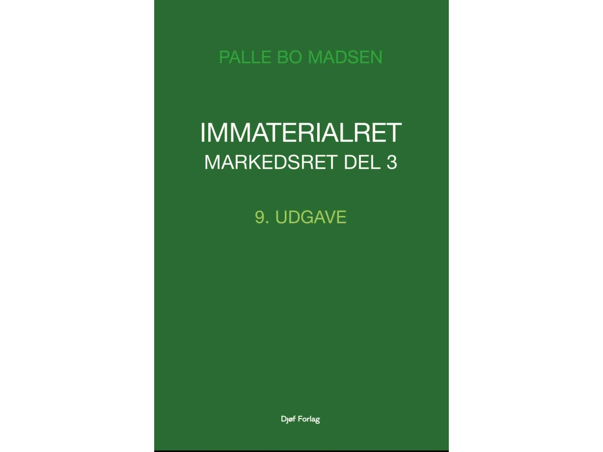 Immaterialret - Markedsret - Del 3 | Palle Bo Madsen