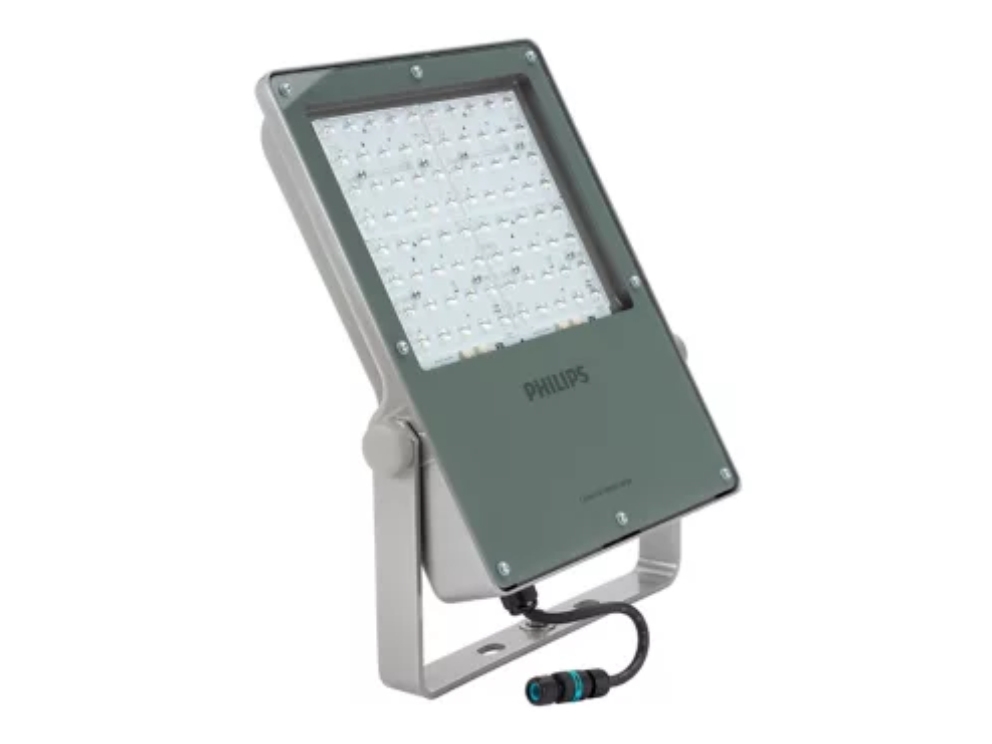 Philips Bvp130 Led260-4S/840 Psu Ofa52 Alu C1kc3, Firkant, Loft/Væg, Embedded, Grå, Aluminium, Glas, Ip66