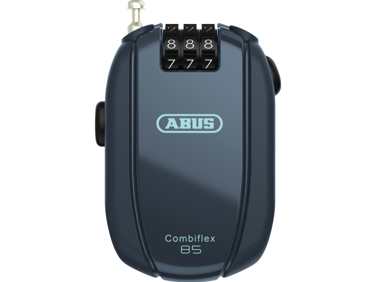 Abus Combiflex Break 85, Locking Skewer, Blau, 3-Stellige Kombination, 85 Mm, 58 G