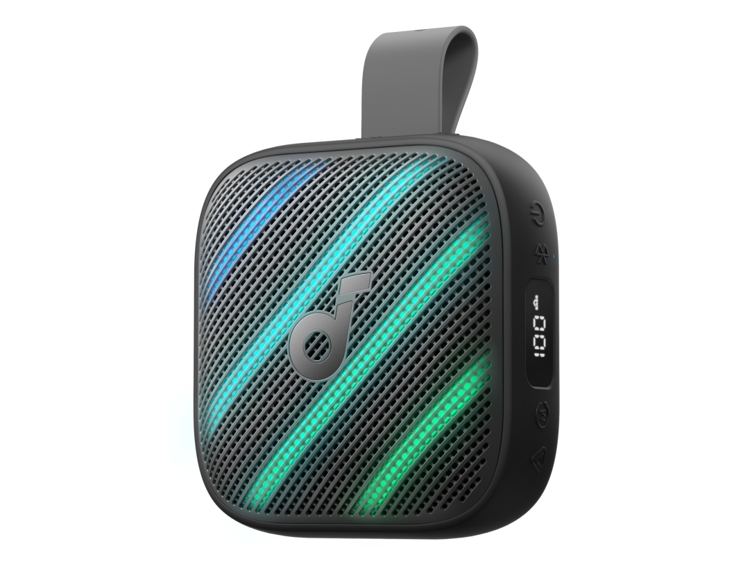 Soundcore Boom Go 3I, 15 W, Kabellos, Usb Typ-C, Party Lautsprecher, Schwarz, Wasserdicht, Tropfsicher