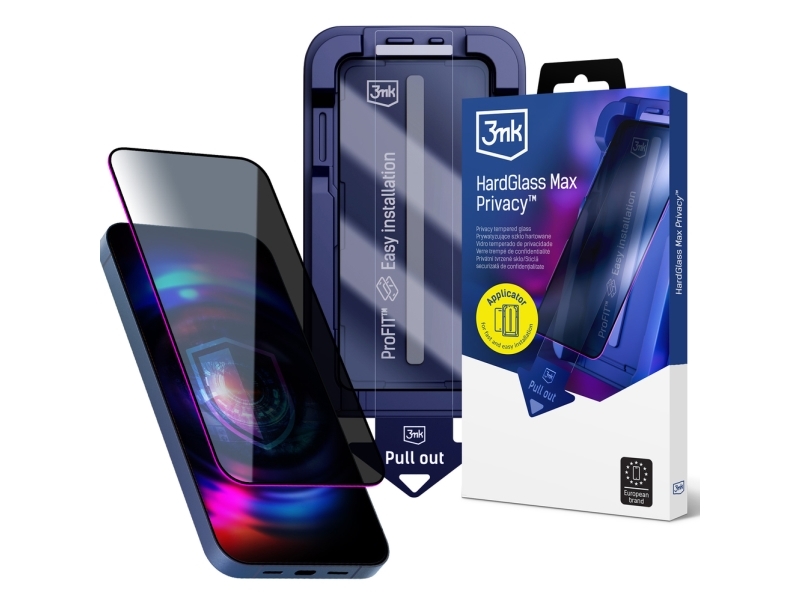 3Mk Apple Iphone 15 Pro Max Hardglass Max Privacy