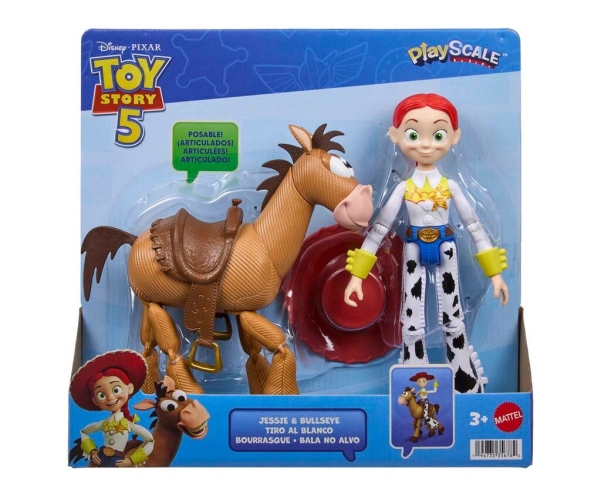 Pixar Toy Story 5 Playscale Jessie + Bullseye 18 Cm