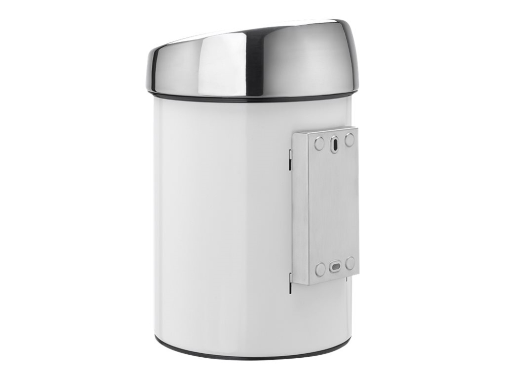 Brabantia Touch Bin - Skraldespand - skubbelåg - 3 L - hvid