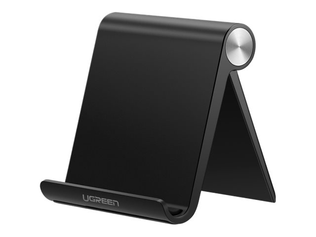 Ugreen - Stativ For Mobiltelefon, Tablet - Angle Adjustable, For Desk, Portable - 4" - 7.9" - Sort