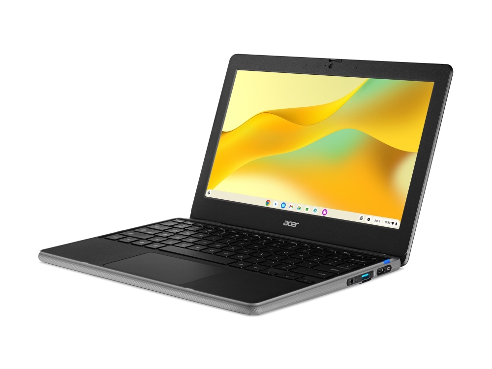 Acer Chromebook 311 C725-TCO - Kompanio 540 op til 2.6 GHz - Chrome OS - Mali-G57 MC2 - 4 GB RAM - 64 GB eMMC - 11.6 IPS 1366 x 768 - Wi-Fi 6 - skifersort - kbd: Nordisk