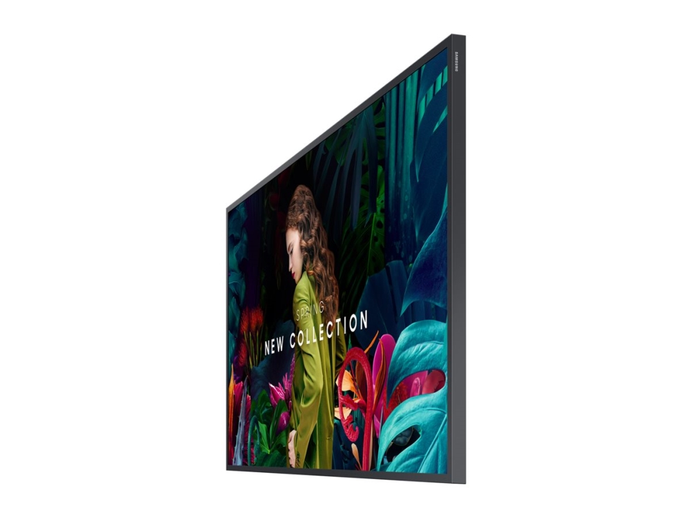 Samsung QB43C-N - 43 Diagonal klasse QBC Series LED-bagbelyst LCD paneldisplay - Crystal UHD - digital skiltning - Tizen OS - 4K UHD (2160p) 3840 x 2160 - charcoal black