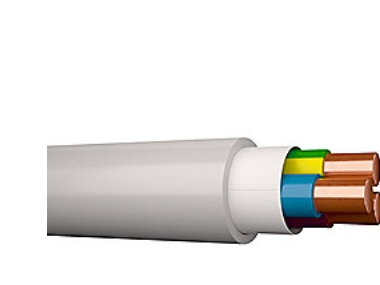 Prysmian GC-LINE D Dca 3G1,5 - Installationskabel, Grå, Tr 500 - (500 meter)