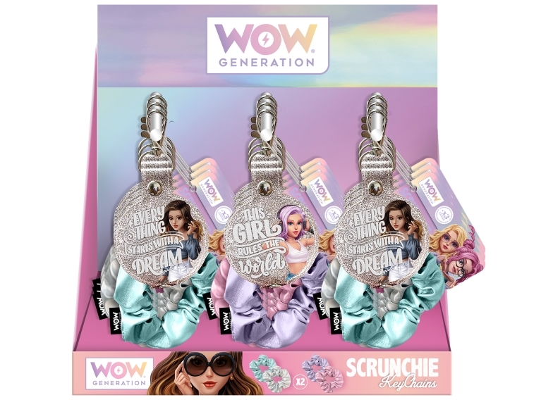 WOW® Generation, Scrunchie nøglering, 2-delt sæt