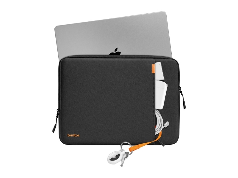 Tomtoc Defender-A13 Sleeve Til Macbook Neo 13" (Sort)