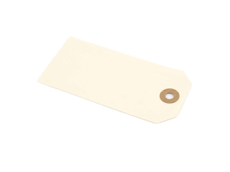 Manillamærke, Natur 60Mm X 120Mm, Pakke A 1000 Stk, 6800600