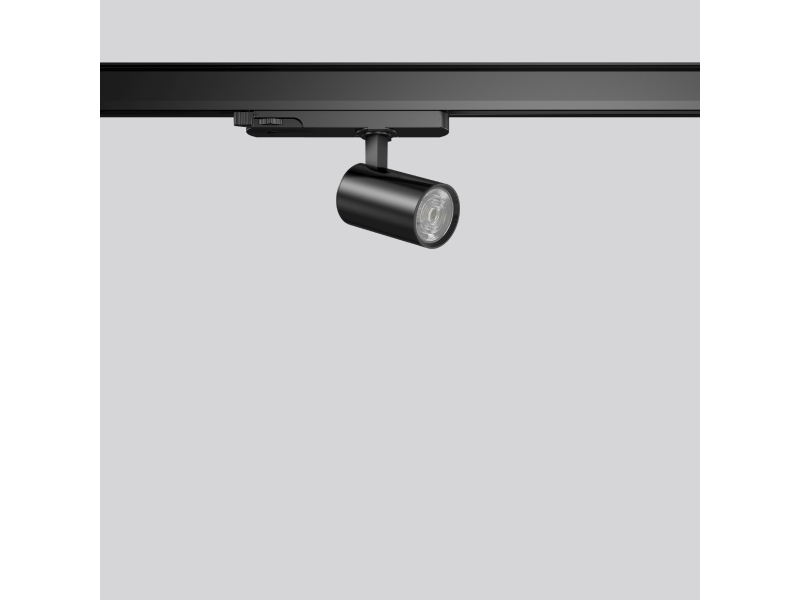 RZB Calido Clickbeam mini, Skinnebelysningsspot, 1 pære(r ), LED, 4000 K, 1400 lm, Sort