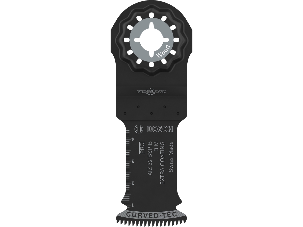 Bosch PRO AIZ 32, Skæreblade, Slibende træ, Hårdt træ, Plast, Sort, Grå, Bimetal, Bosch, 32 mm