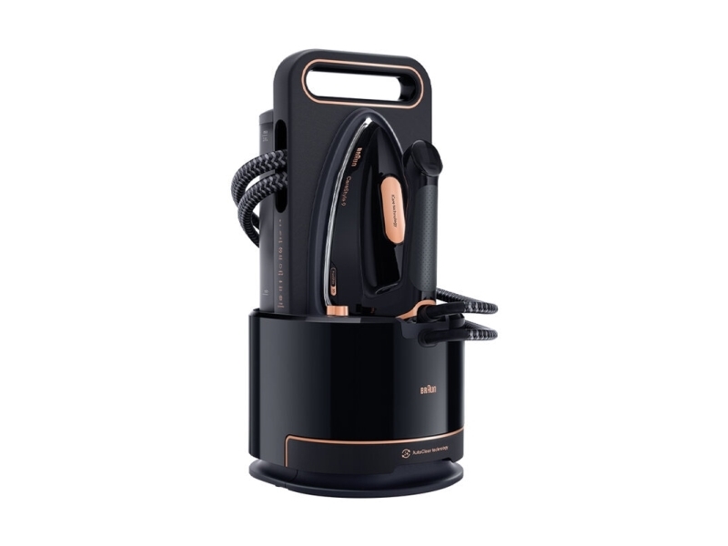 Braun CareStyle 9 IS 9090 BK, 2700 W, 750 g/min, EloxalPlus soleplate, 9 bar, 2 L, 190 g/min