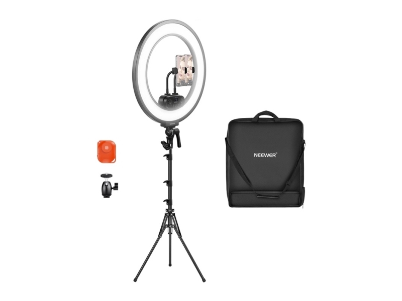 Neewer RL45B 45W 18? ultratynd LED-ringlys-sæt