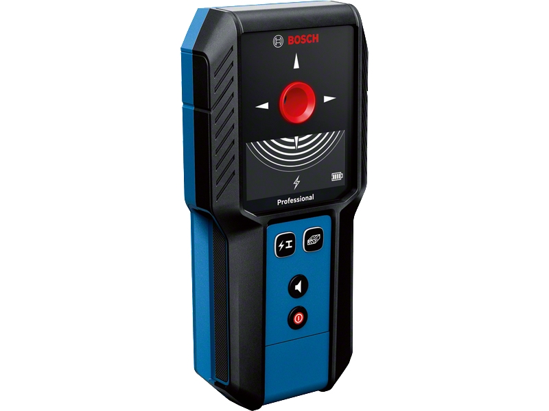 Bosch GMS 120-27 Professional, Live-kabel, Metal, Metal uden jern, Træ, Sort, Blå, 10 cm, 12 cm, 3 cm, 5 cm