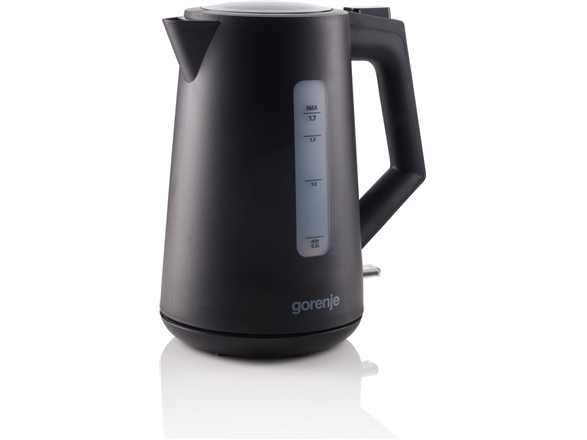 Gorenje K17opb | Virdulys | Electric | 2200 W | 1.7 L | Plastic | 360° Rotational Base | Juodas
