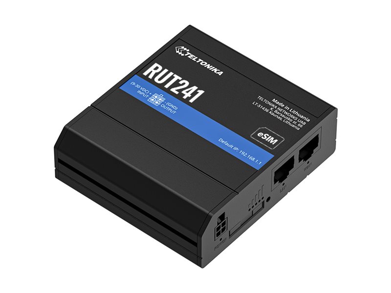 Teltonika Router Rut241 Kompakter4glte Router Global Inkl Universalnetzteil