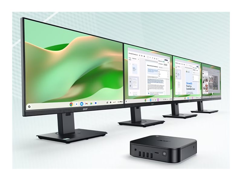 Acer Chromebox Cxi6 - Mini Pc 1 X Core 5 120U / Op Til 5 Ghz - Ram 16 Gb - Ssd 256 Gb - 3D Triple-Level Cell (Tlc) - Intel Graphics - Gigabit Etherne